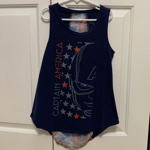 captain america tank top